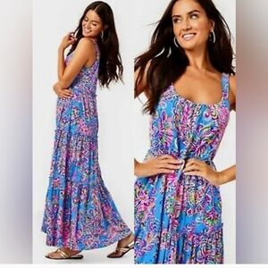 Lilly Pulitzer Loro Dress- Mermaid Grotto